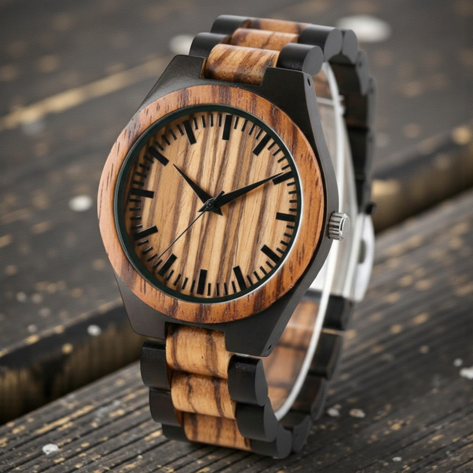 Alpine I | Ebony & Zebrawood