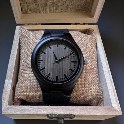 Slate | Ebony Wood