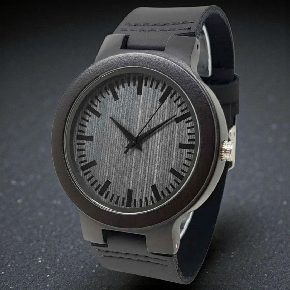 Slate | Ebony Wood