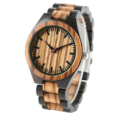 Alpine I | Ebony & Zebrawood - Tree Ticker