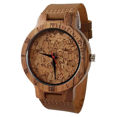 Core Cork III | Zebrawood & Cork - Tree Ticker