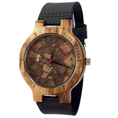 Core | Zebrawood & Cork - Tree Ticker