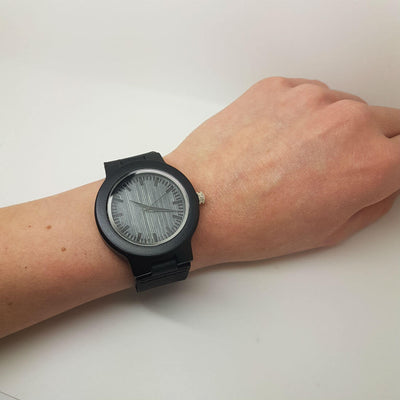 Slate | Ebony Wood - Tree Ticker