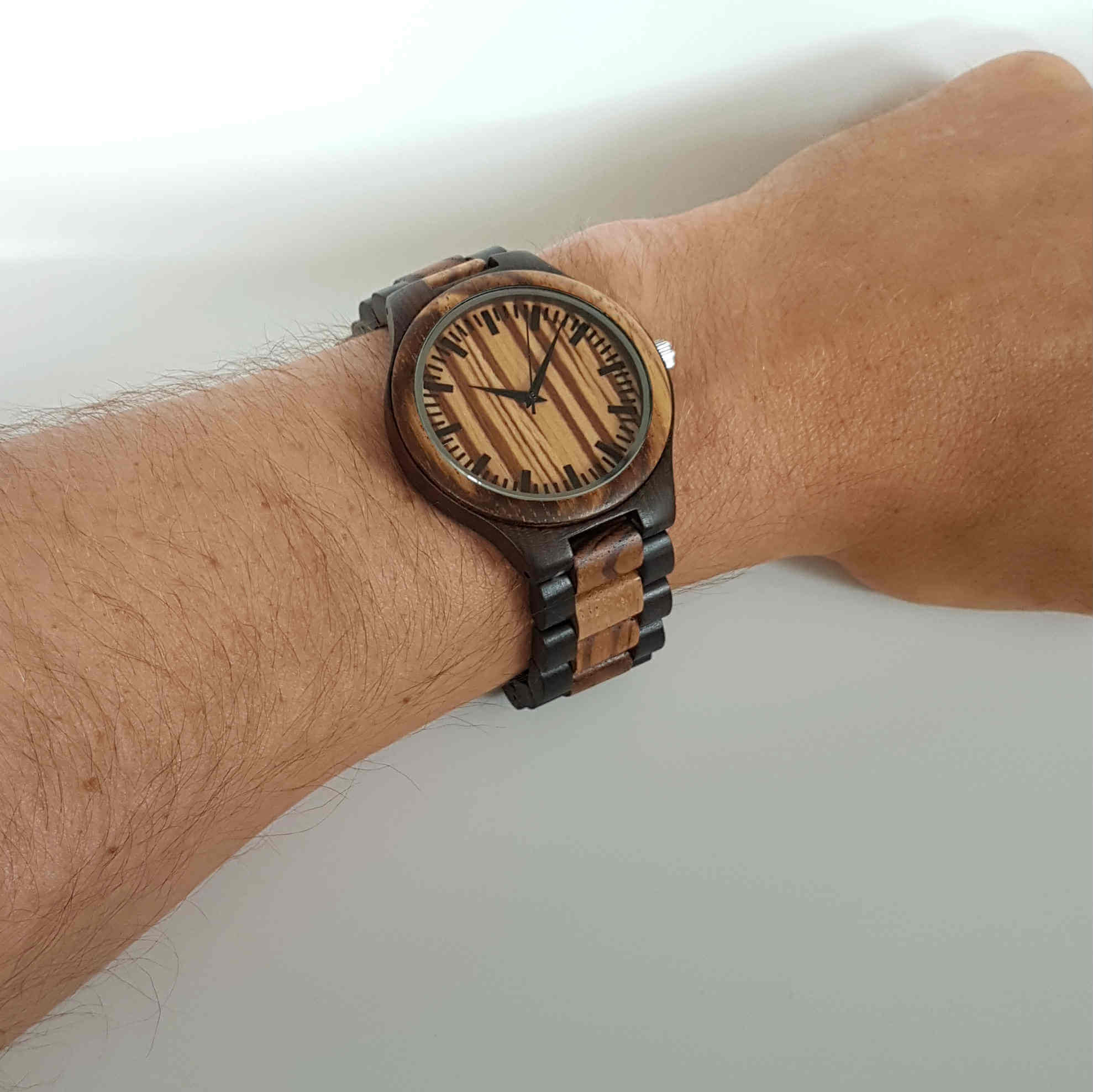 Alpine I | Ebony & Zebrawood - Tree Ticker