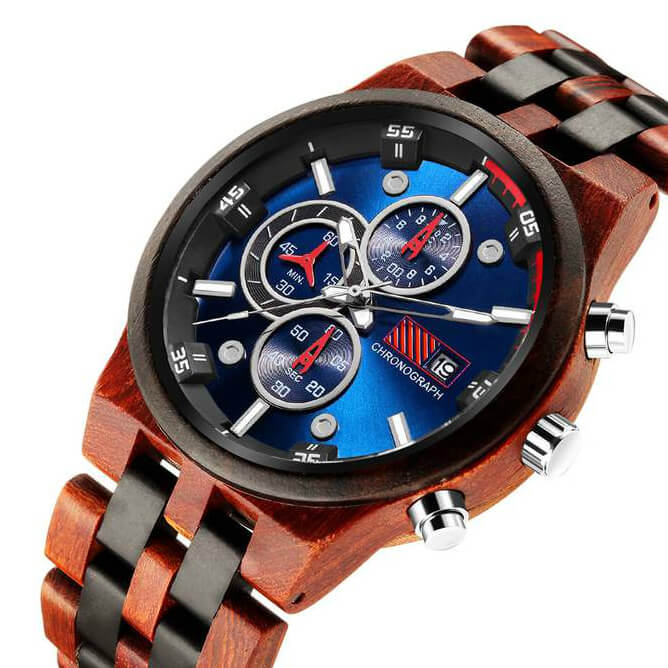 Amare I | Ebony & Red Sandalwood - Tree Ticker