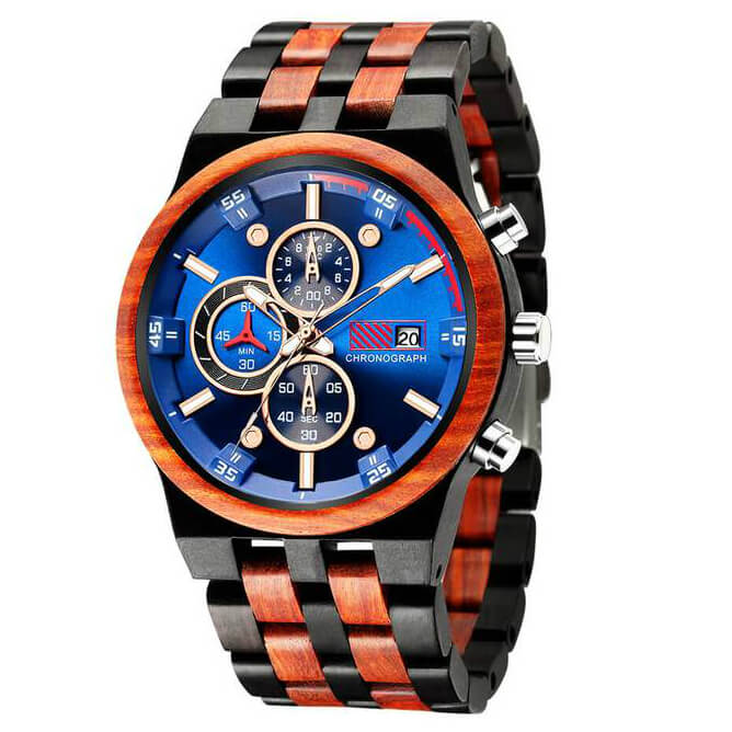 Amare II | Ebony & Red Sandalwood - Tree Ticker