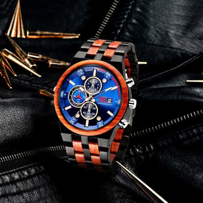 Amare II | Ebony & Red Sandalwood - Tree Ticker