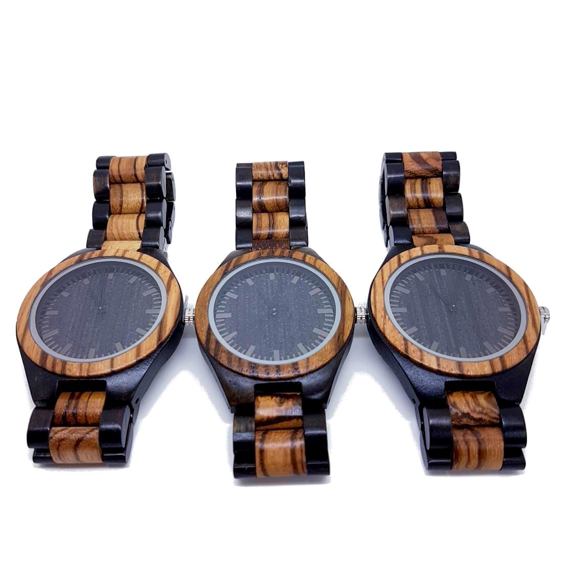 Amsel | Ebony & Zebrawood - Tree Ticker