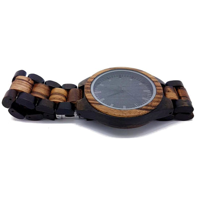 Amsel | Ebony & Zebrawood - Tree Ticker