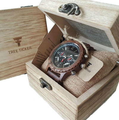 Maha | Walnut Wood - Tree Ticker