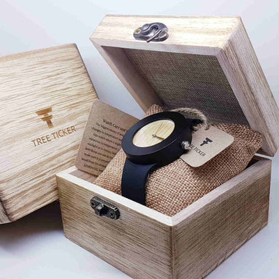 Coral III | Ebony Wood - Tree Ticker