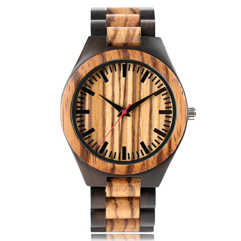 Alpine I | Ebony & Zebrawood - Tree Ticker