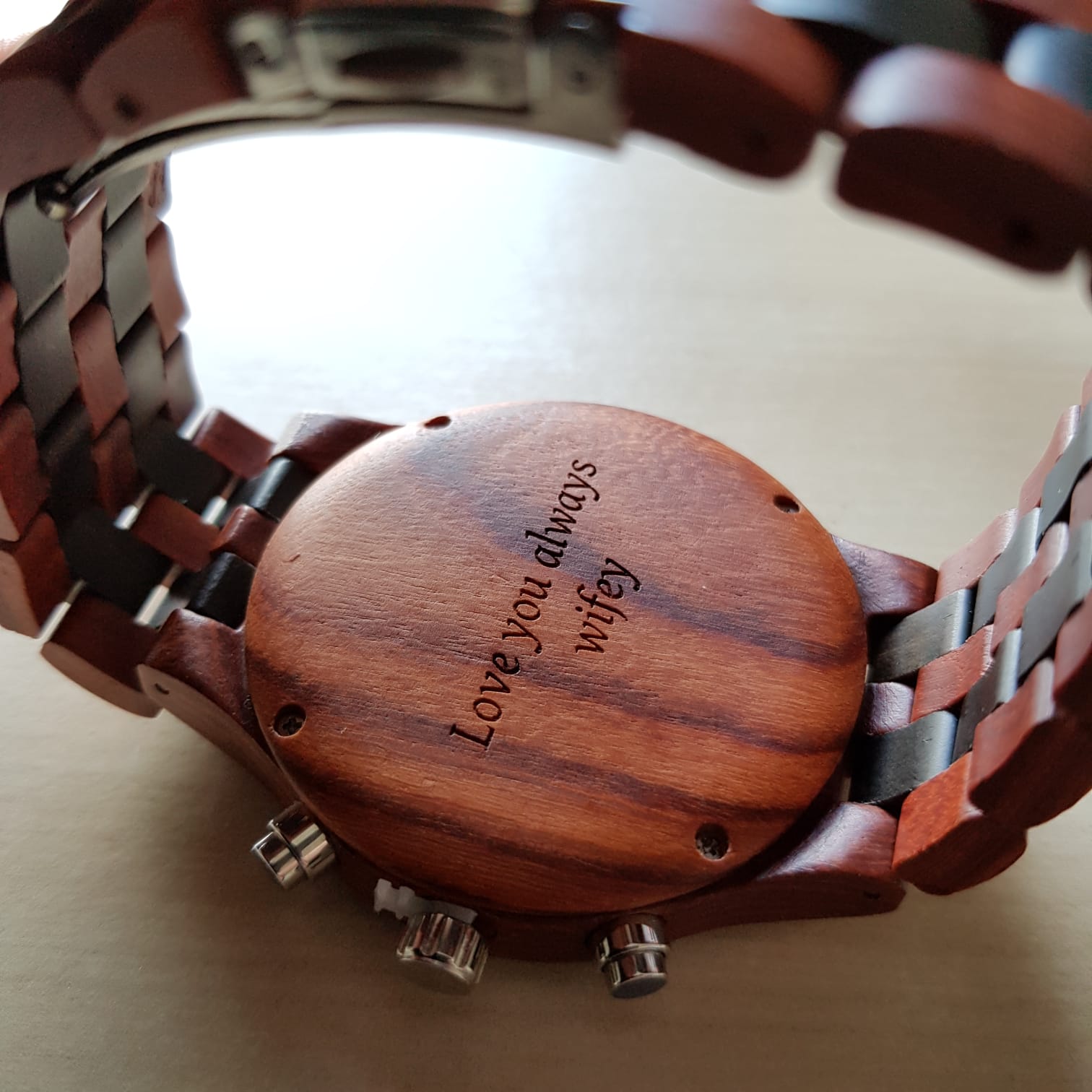 Amare I | Ebony & Red Sandalwood - Tree Ticker