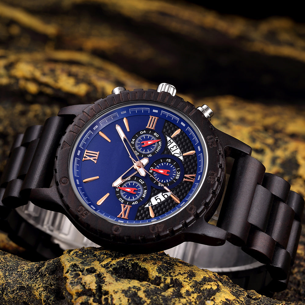 Maha II | Ebony Wood - Tree Ticker