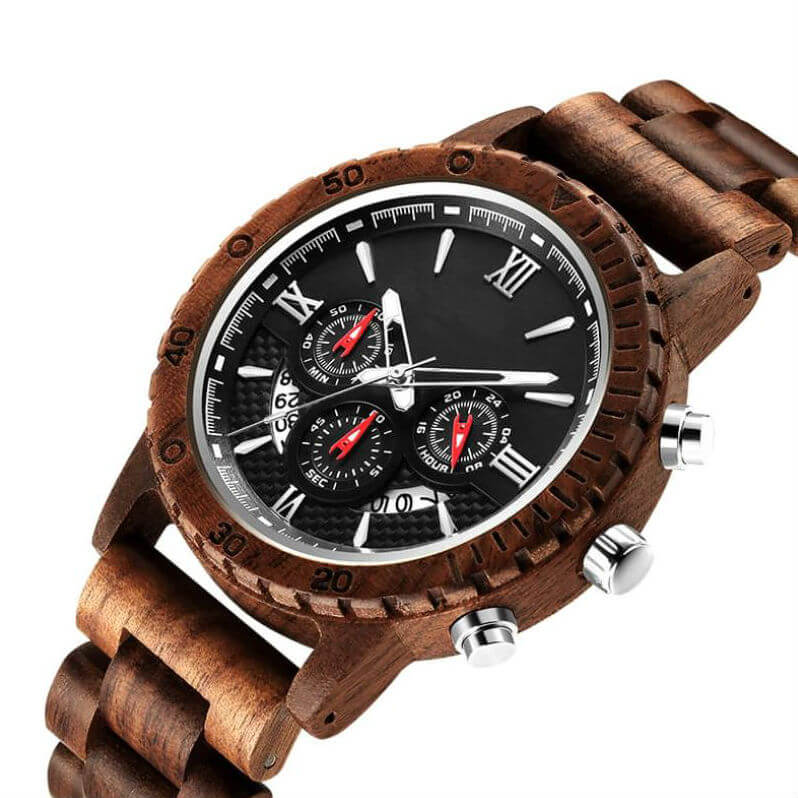 Maha | Walnut Wood - Tree Ticker
