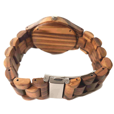 Zebrano | Groomsmen Watches x5 - Tree Ticker