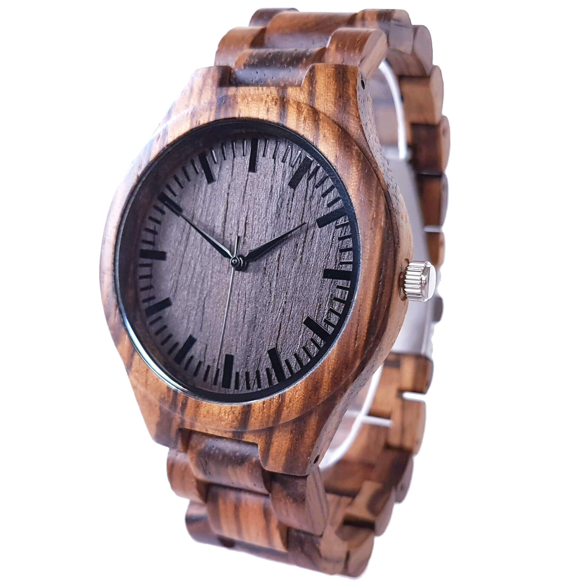 Zebrano | Groomsmen Watches x8 - Tree Ticker