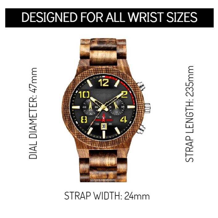 Ayu III | Zebrawood - Tree Ticker