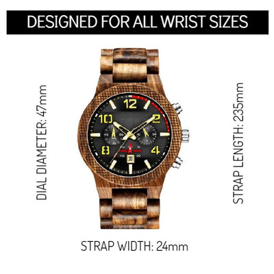 Ayu III | Zebrawood - Tree Ticker