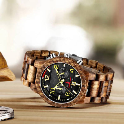 Ayu III | Zebrawood - Tree Ticker