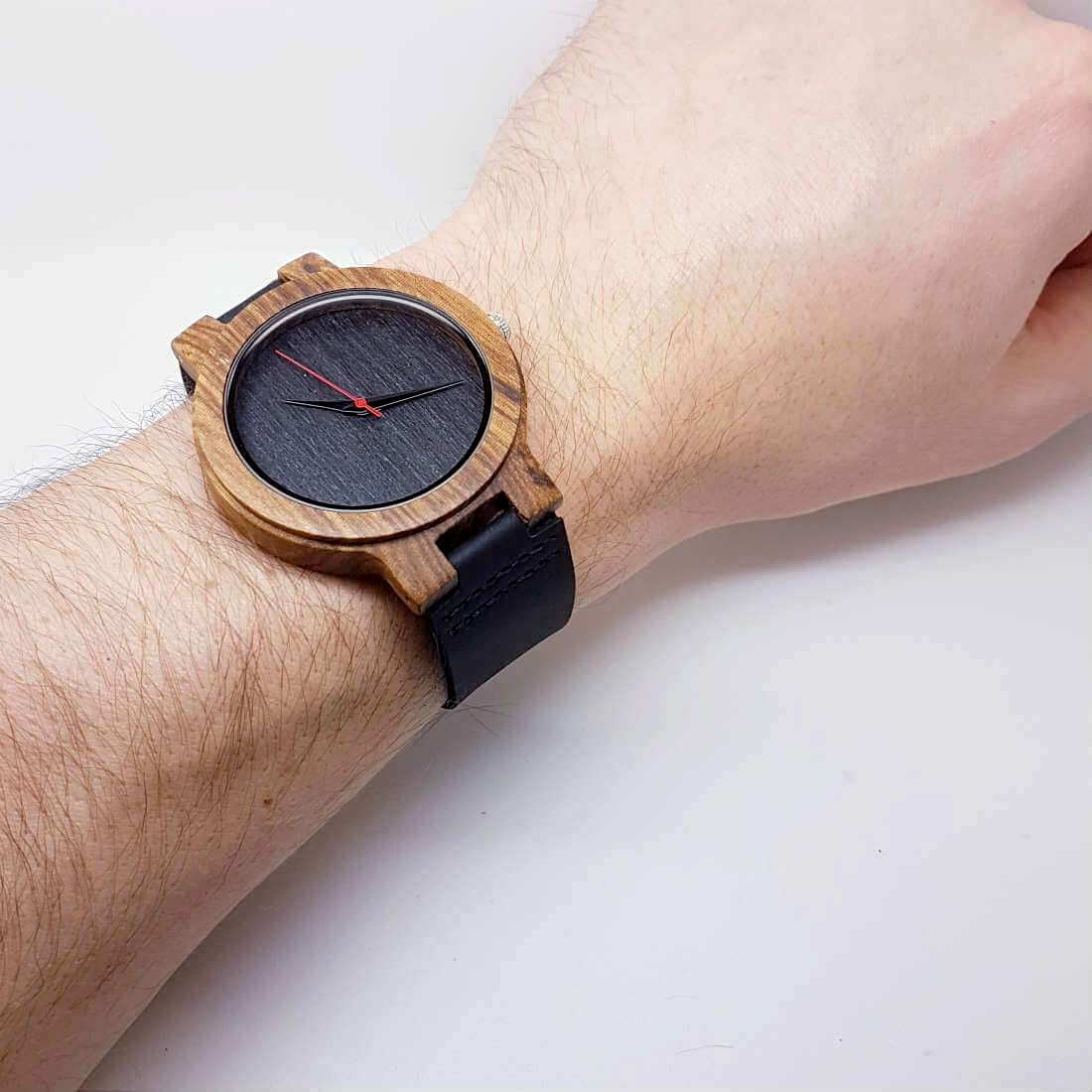 Core Black | Zebrawood - Tree Ticker