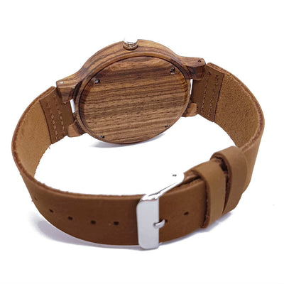 Core Cork IV | Zebrawood & Cork - Tree Ticker