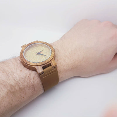 Core Gold | Zebrawood - Tree Ticker