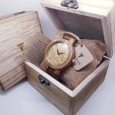 Core Gold | Zebrawood - Tree Ticker