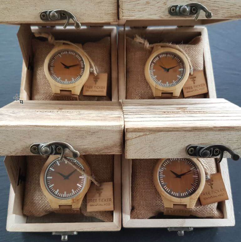 Hoku Coffee | Groomsmen Watches x5 - Tree Ticker