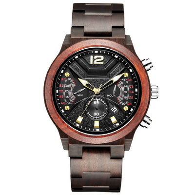 Kimoni I | Black & Red Sandalwood - Tree Ticker