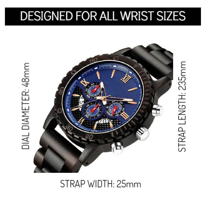 Maha II | Ebony Wood - Tree Ticker