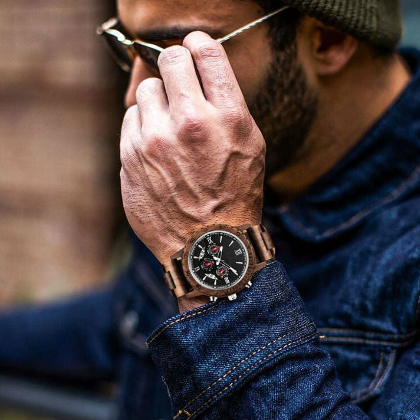 Maha | Walnut Wood - Tree Ticker