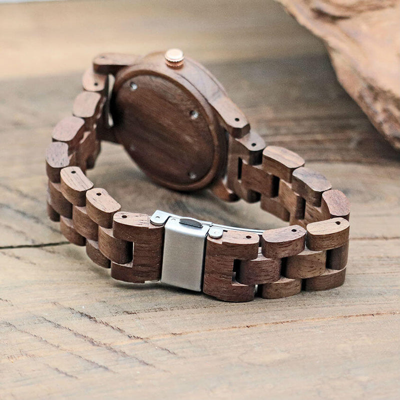 Nyah III | Walnut Wood - Tree Ticker