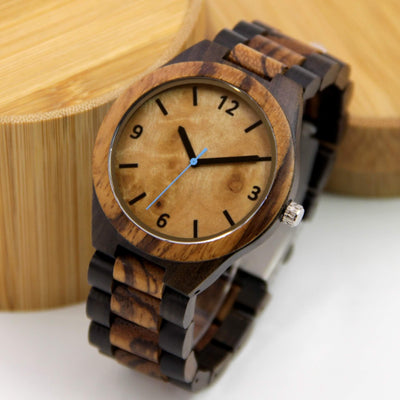 Tua I | Ebony & Zebrawood - Tree Ticker