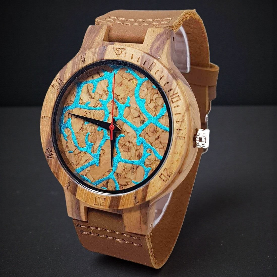 Core Lava | Zebrawood Wooden Watch– Tree Ticker