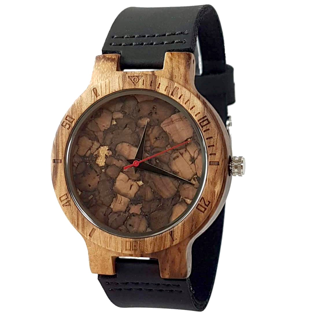 Core | Zebrawood & Cork - Tree Ticker