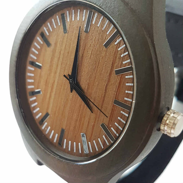 Mens watches wood discount face