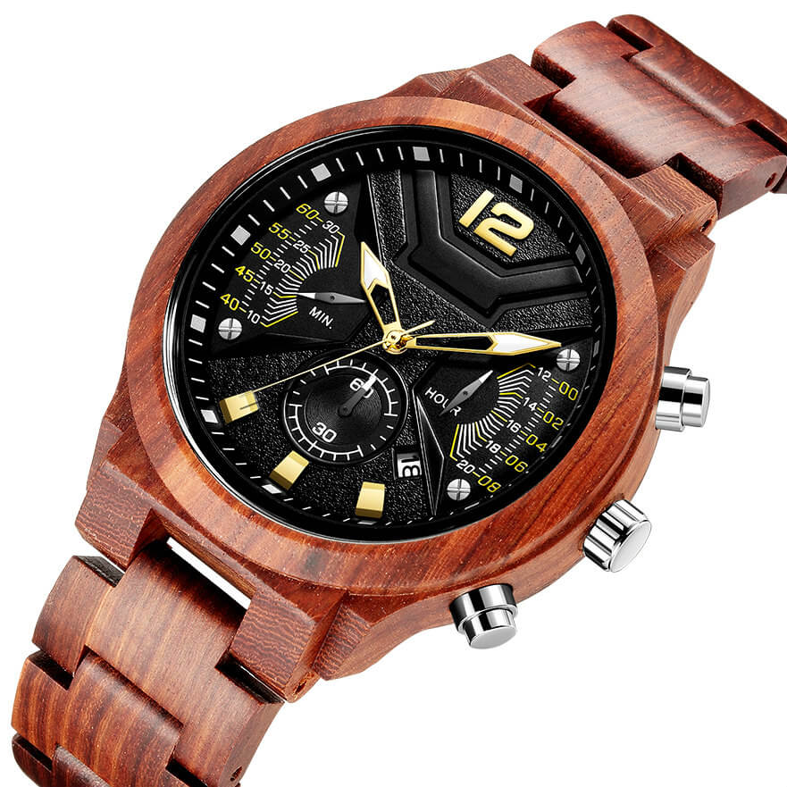 Ayu Mens Wooden Watch Wooden Watches UK