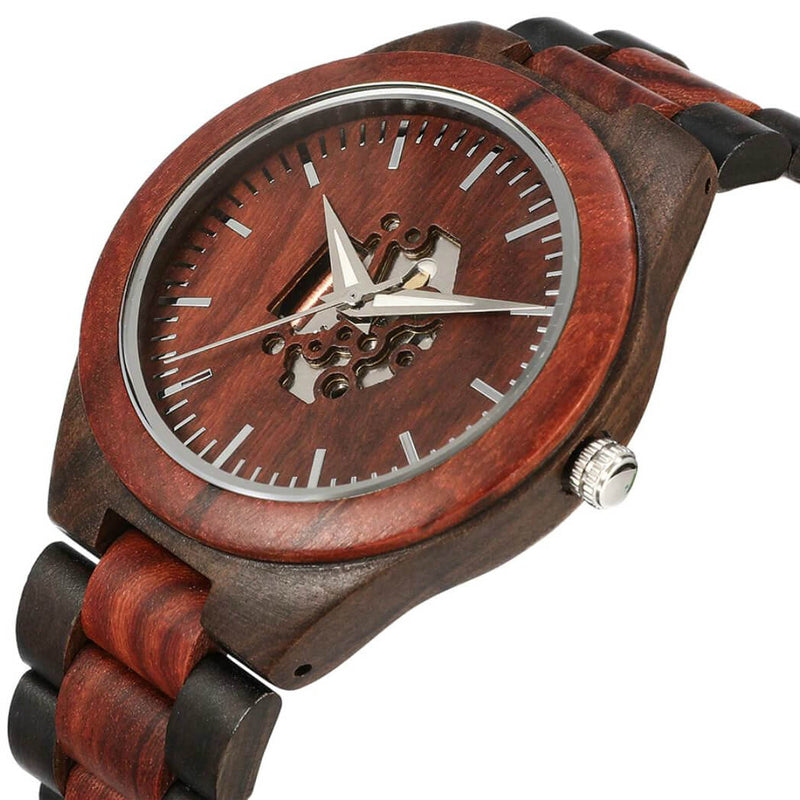 High Quality Men Wood Watches Sandalwood Custom Logo with Private
