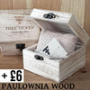 + Paulownia Wooden Box - Tree Ticker